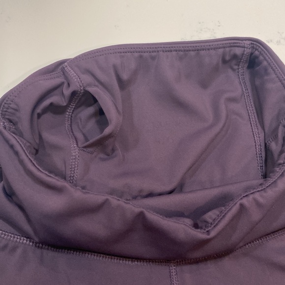 Purple high waist Leggings - Picture 3 of 7